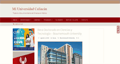 Desktop Screenshot of miuniversidadculiacan.com