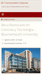 Mobile Screenshot of miuniversidadculiacan.com